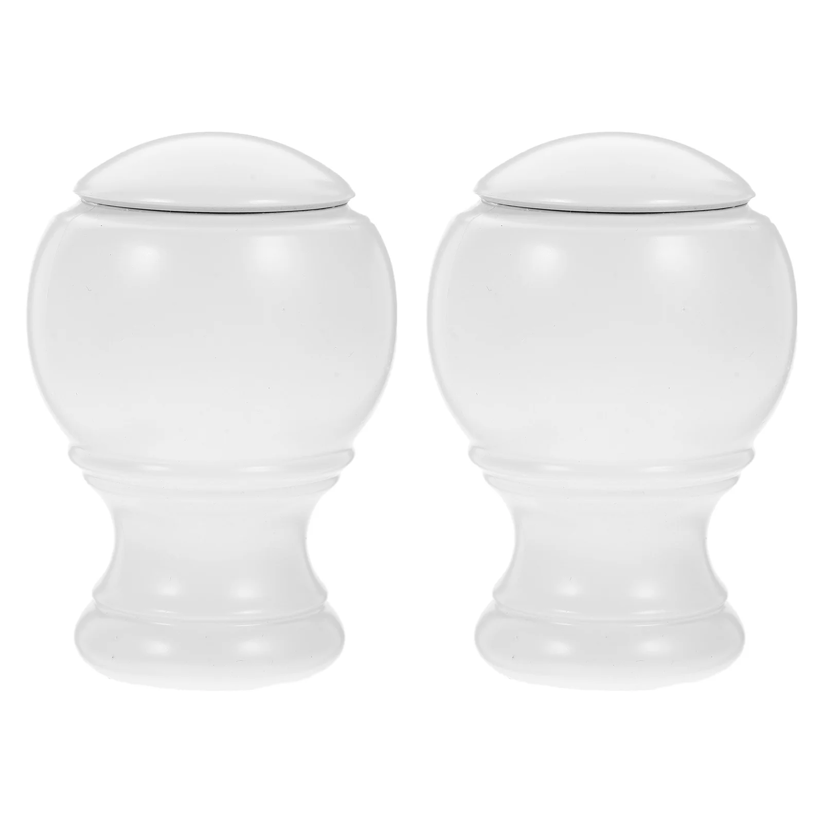 

2Pcs Roman Rod Head Plug Creative Style Attractive Curtain Decoration Long-Lasting Elegant Fashionable Wise Choice Gift