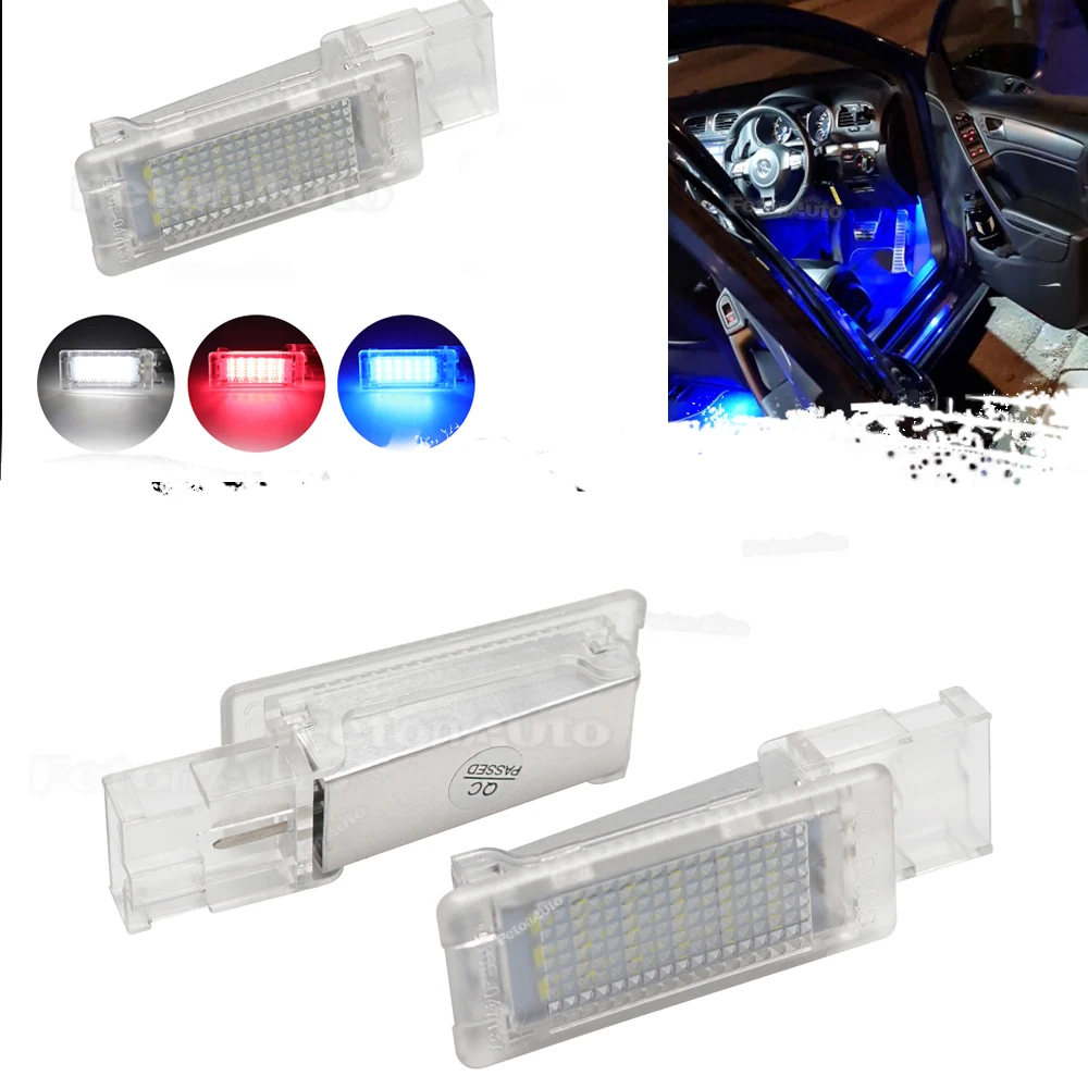 For Volkswagen Golf Polo Passat Tiguan Jetta Caddy UP T5 T6 Touareg Scirocco  LED Footgate Light Luggage Box Light