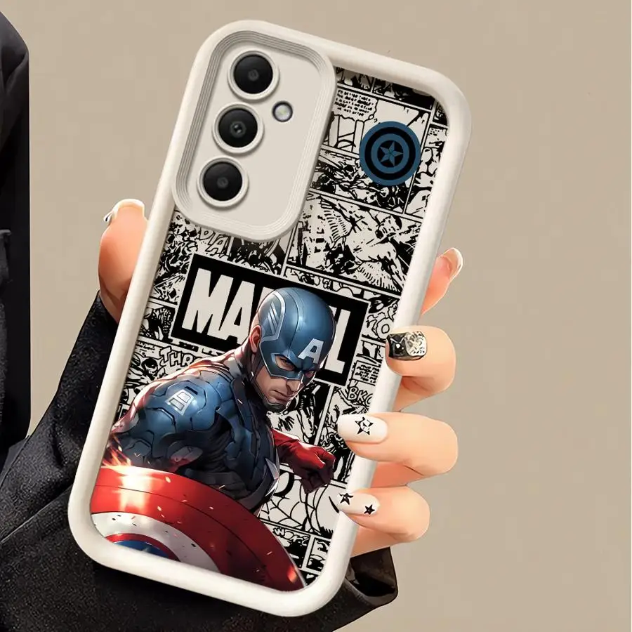 Spider Man Steve Rogers Phone Case for Samsung Galaxy A54 A24 A53 A16 A52s A22 A52 A73 A51 A13 A35 A34 A55 ShockProof Cover