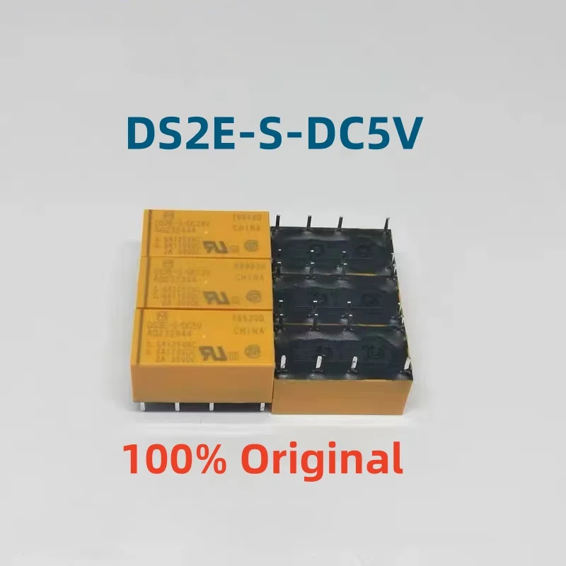 5PCS/Lot DS2E-S-DC5V 、DS2E-S-DC12V 、DS2E-S-DC24V 、DS2E-S-DC48V DIP-8 New Original Signal Relay AG232944、AG232344、AG232444