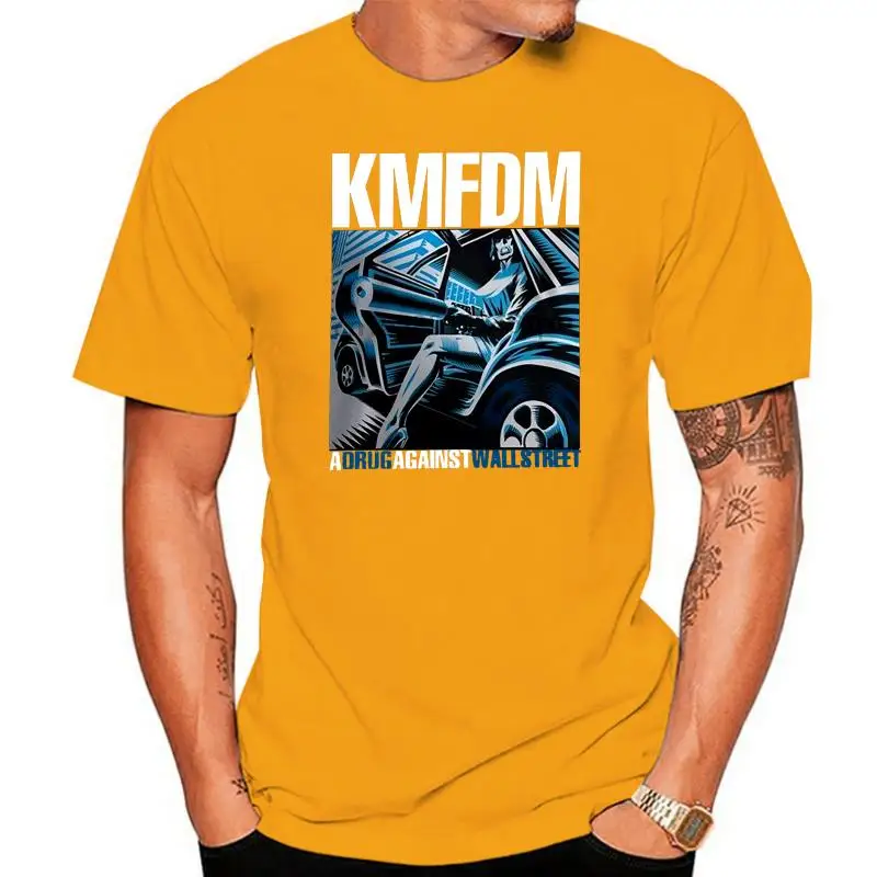 New Popular Kmfdm A Drug Against War Men Black T Shirt Size S 3Xl