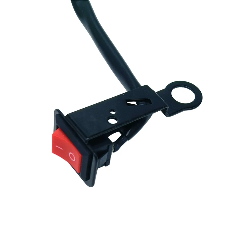

Motorcycle Electric Bicycle Mirror Mount Refit Horn Switch ATV Scooter Dirt Bike Individual Horn Switches Refit ON-OFF Button