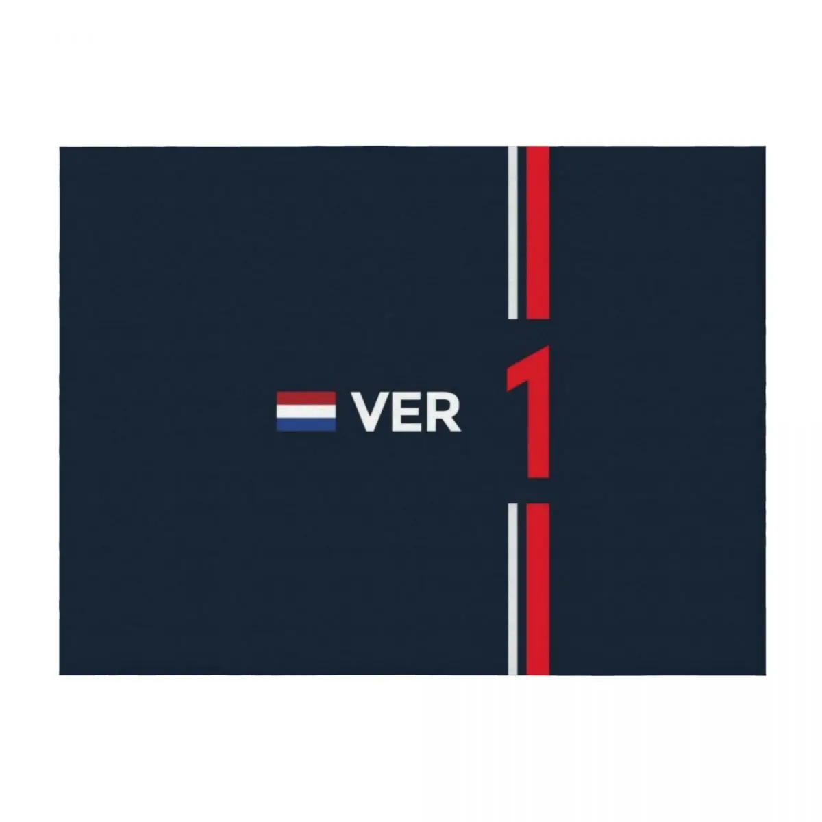 

F1 2022 - #1 Verstappen Throw Blanket Flannel Extra Large Throw Decorative Throw Blankets
