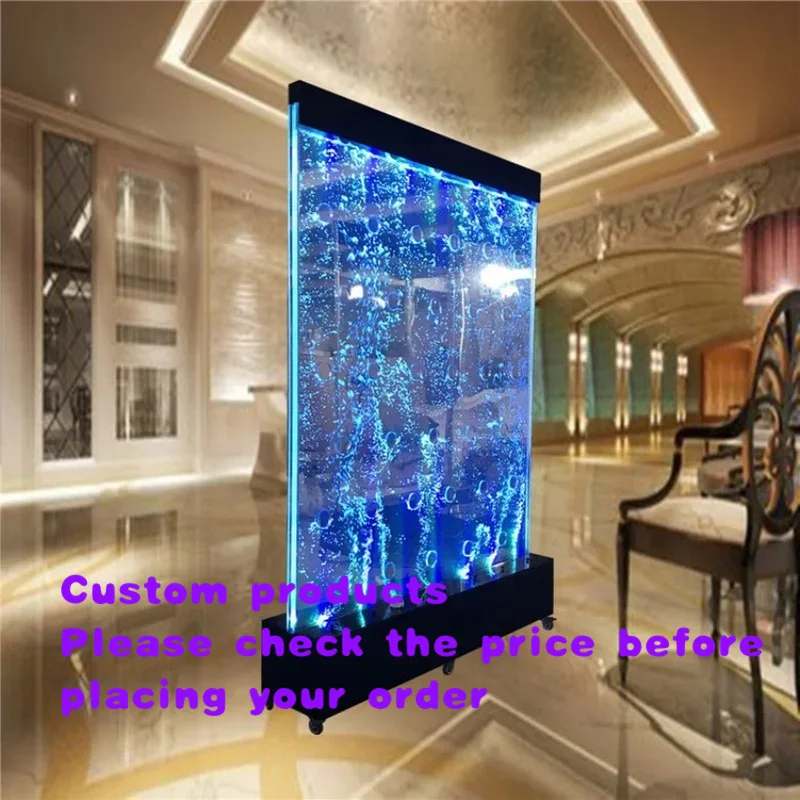custom.Interior Design Restaurant Aquarium Bubble Wall Room Dividers Cheap
