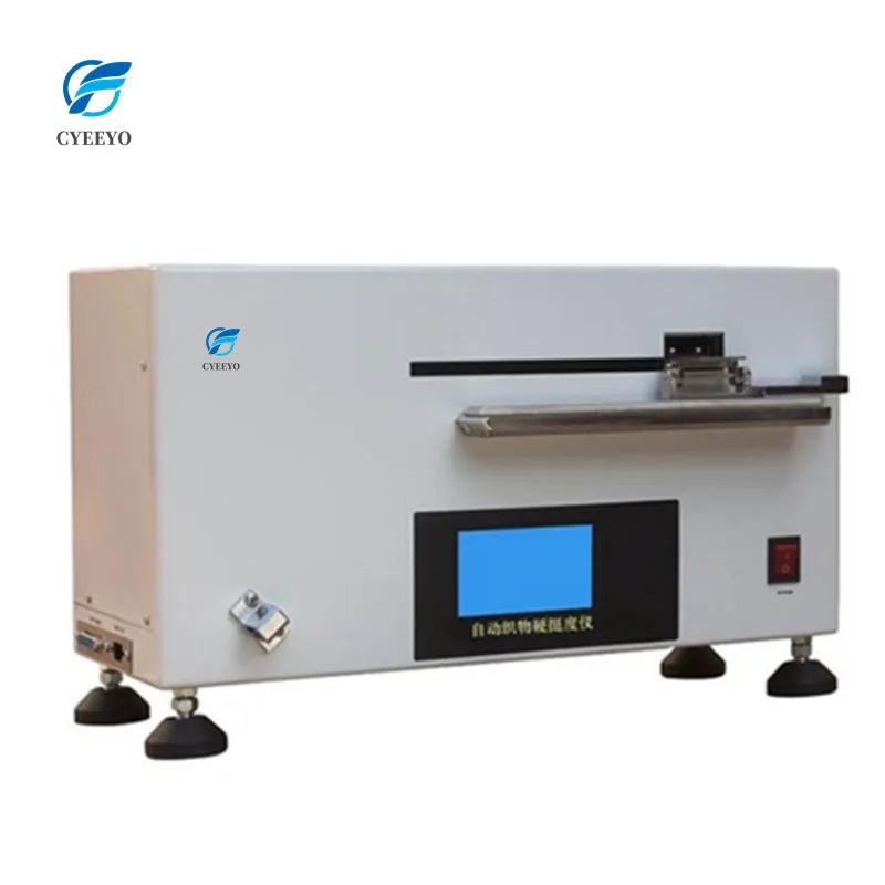 ASTM D1388 IS09073-7 BS En22313 مختبر الانحناء النسيج النسيج تصلب اختبار أداة المعدات الاختبار