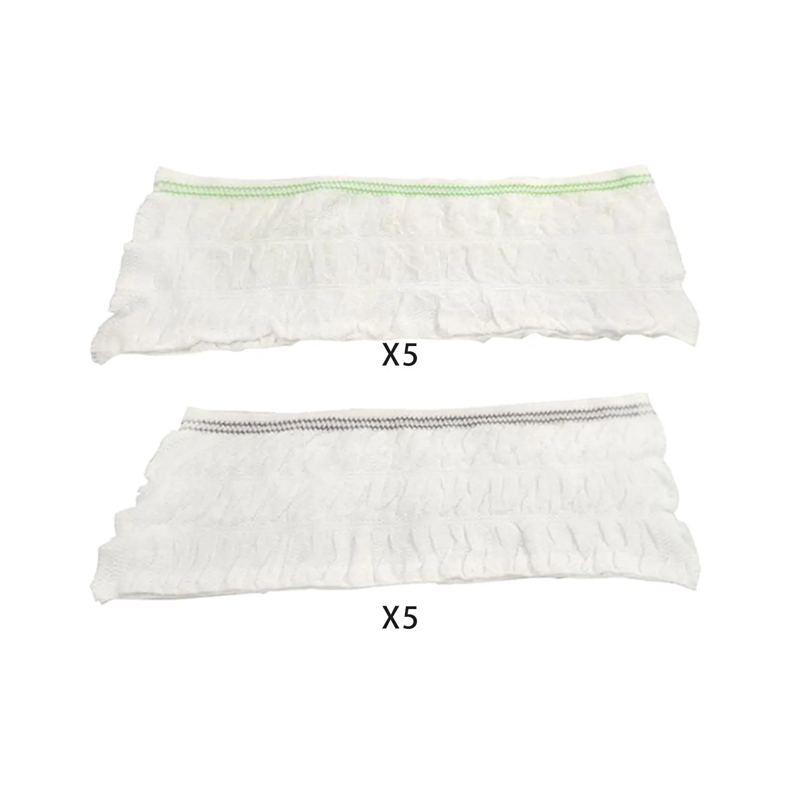 

5 Pieces Breathable Disposable Mesh Panties Polyester Briefs Underpants Lightweight Women for Emergencies Camping SPA