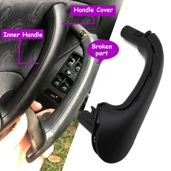 Fit for Mercedes Benz C Class W203 C200 C220 C250 C300 2000-2007 Car Front Left & Right Interior Door Pull Handles Replacement