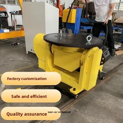 Biaxial P-type High-Precision Heavy-Duty Rotary Automatic Welding Positioner Double-Support 150kg 500 Dimensions