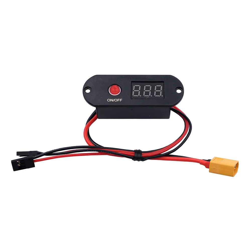 

1 Piece SKYAREA Two In One 15A UBEC Digital Switch 6-13V Input 4.8-9.6V Output Adjustable With LED Voltage Display
