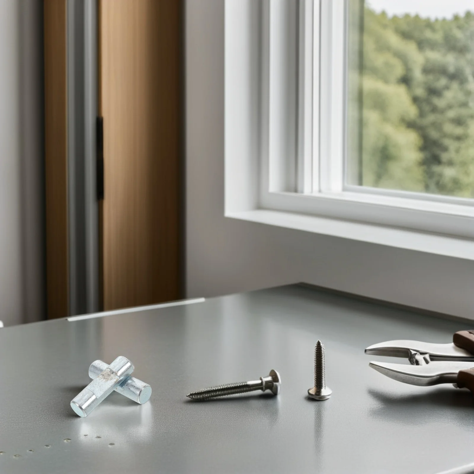 

5pcs Pump Core Pin Kit 3 Ton Horizontal Hydraulic Jack Replacement Locking Pin For Floor Jack Repair Maintenance Tool Accessory