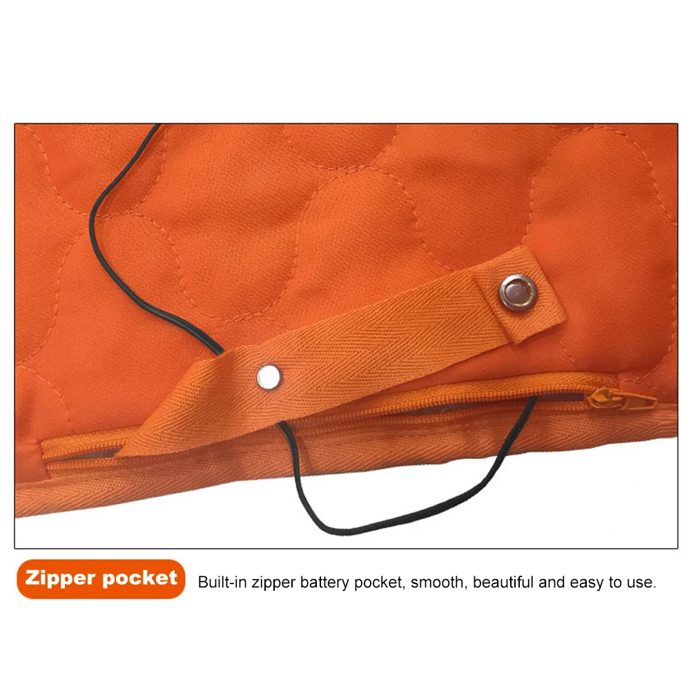 

USB Heating Sleeping Mat 5 Heating Zones Winter Heating Mat Adjustable Temperature Camping Warming Mattress Camping Accessories