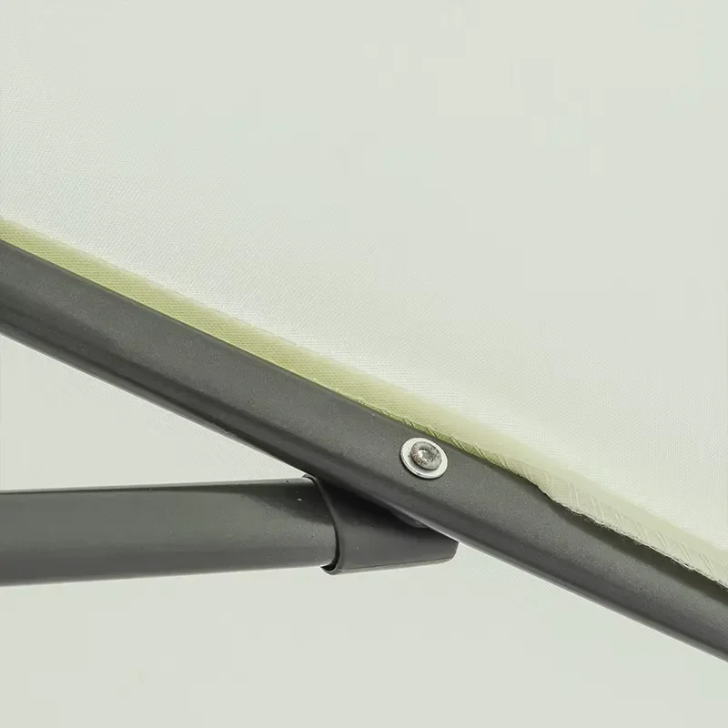 Outdoor foldable waterproof suspended parasols, banana cantilever umbrellas, for hotels, outdoor terraces and beaches