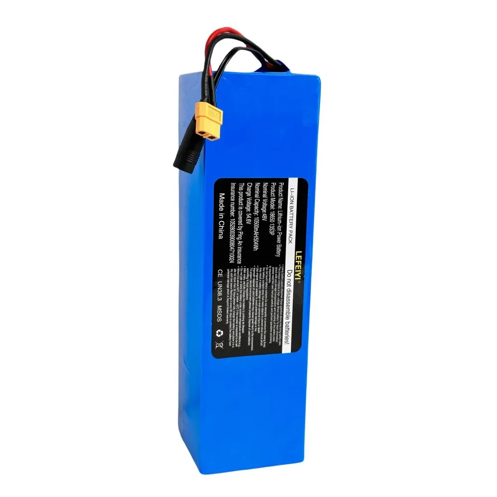 Battery 48 Electric Bicycle 48V 10.5AH 350W 500W 750W 18650 Battery Pack for Bicycle Electric Scooter