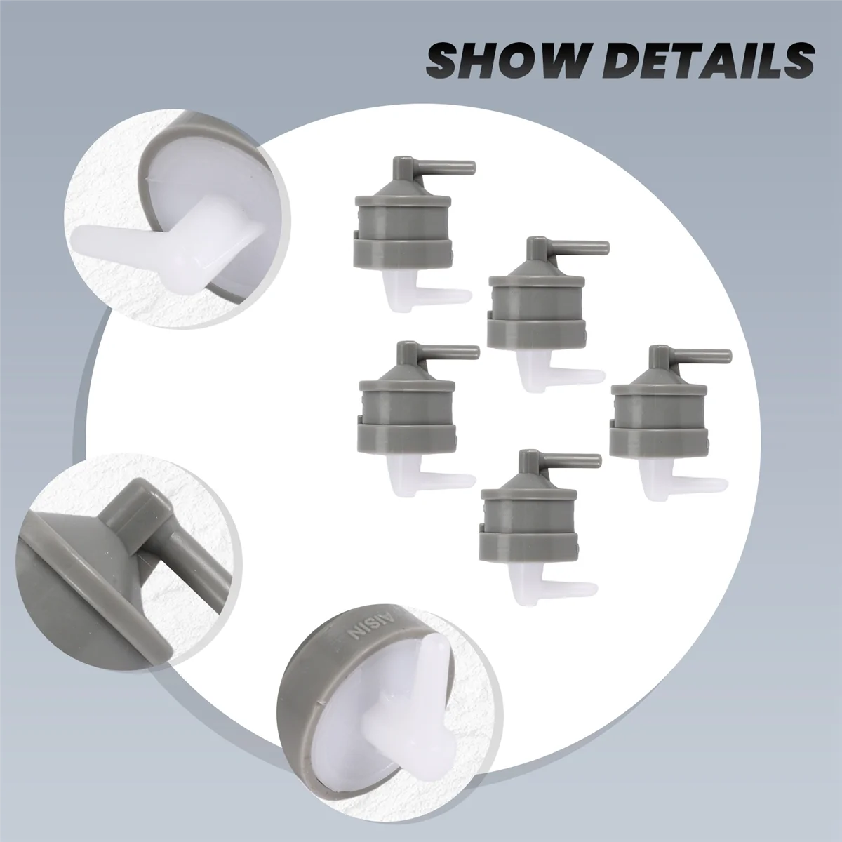 N31R_5Pcs فلتر الغاز 90917-11036 لتويوتا هايلكس هايس لاند كوستر HFn KZN KUN HDJ VDJ فراغ فاصل الزيت تصفية