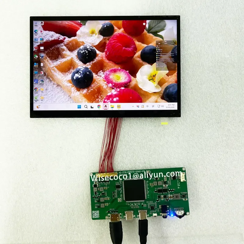 8 Inch 120Hz 1920x1200 Touch Display Kit 10-Point Touch Glass Cover Full-Function USB-C Gaming Screen NS080WUM-LX1