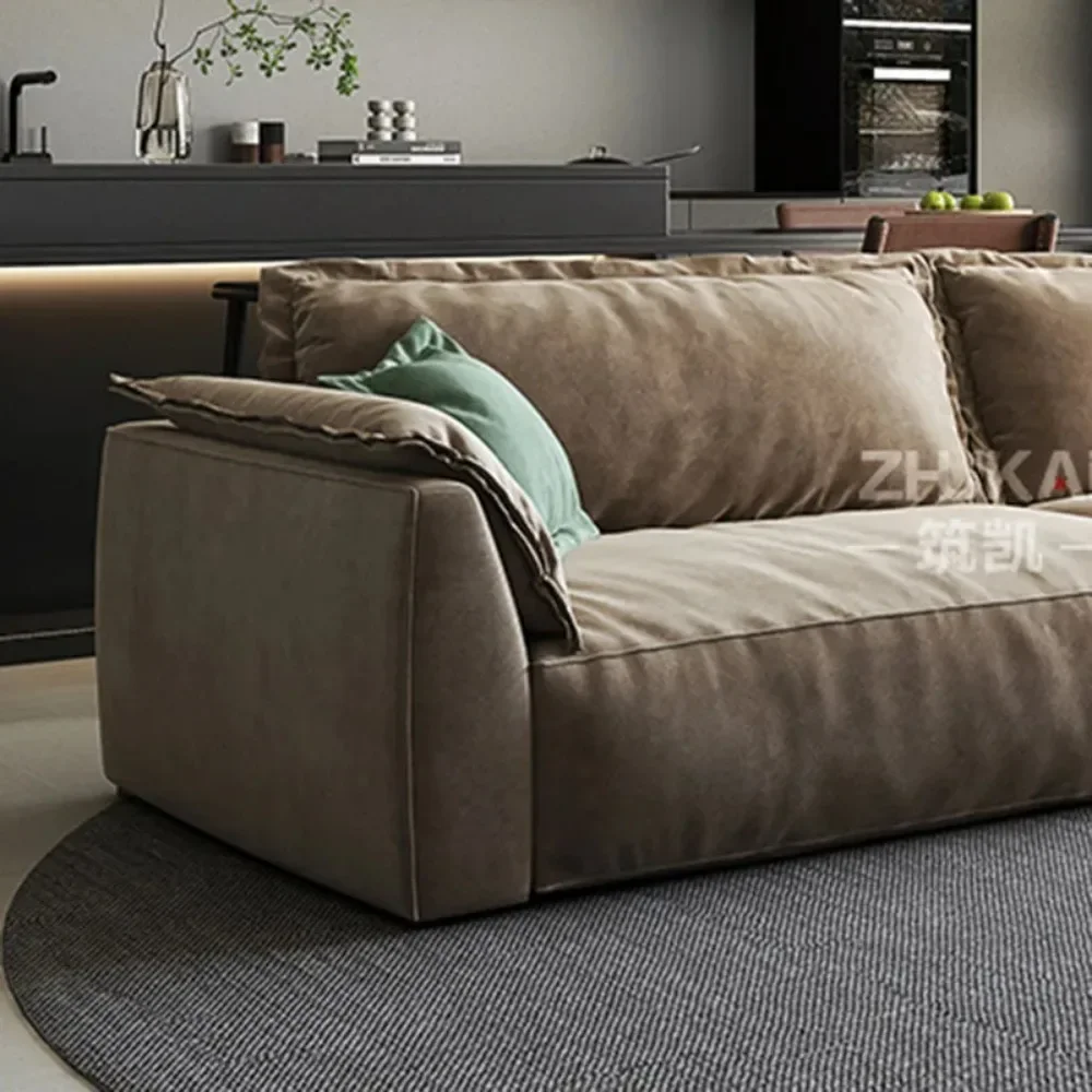 Skandynawska Sofa Modułowa Salon Nowoczesny Design Europejska Pufy Sofa Do Salonu 3-osobowa Kreatywna Fotel Muebles Hogar Meble Domowe