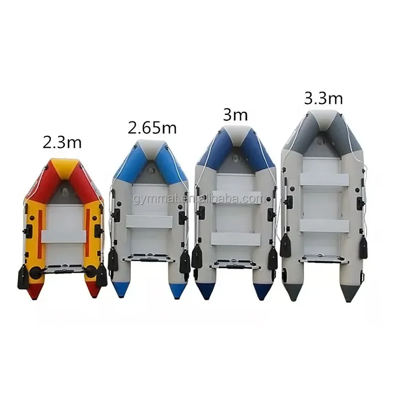 2026 OEM Different Size Colorful Wholesale Price Inflatable Fishing Boat Inflatable Rowing Boats for Sale