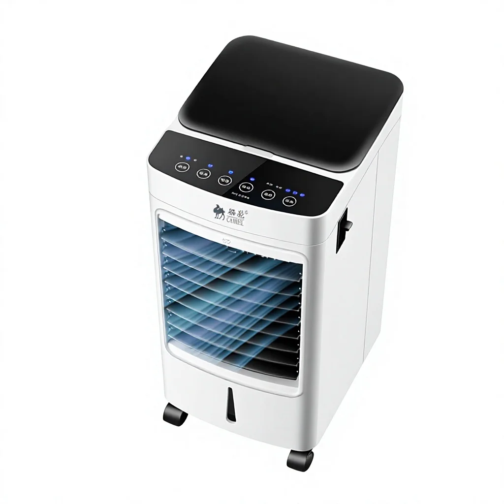 Air Conditioner Fan Dual-Use Heater Cooler All-in-One Mini Remote-Control 2200W 2-8h Timer Household