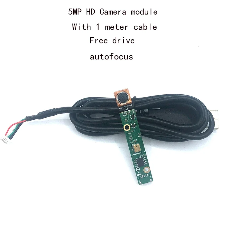 Ov5647 Sensor 5MP USB camera module motherboard lens splice board 500W /AF 70 degree lens For document scanning