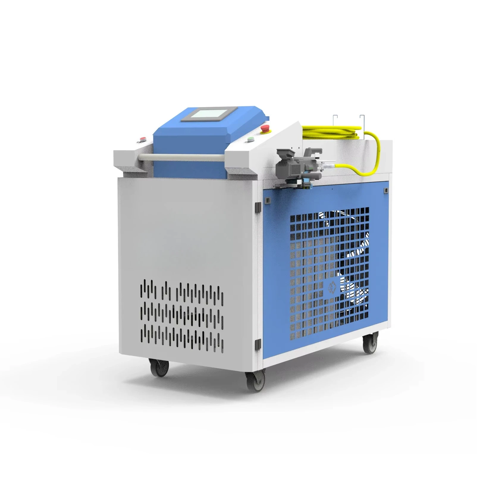 Industrial 6000W Continuous Fiber Laser Cleaner Chiller For Rust Removal Steel Aluminum For Stone Other Maintenance Tool