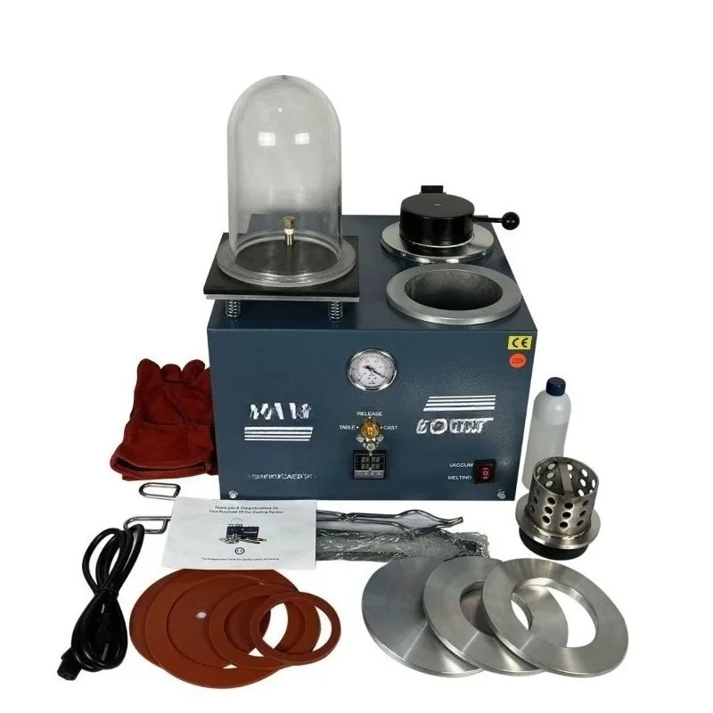 vacuum cable suction equipment, lost wax casting method for gypsum jewelry, casting cable suction machine, hitting tool