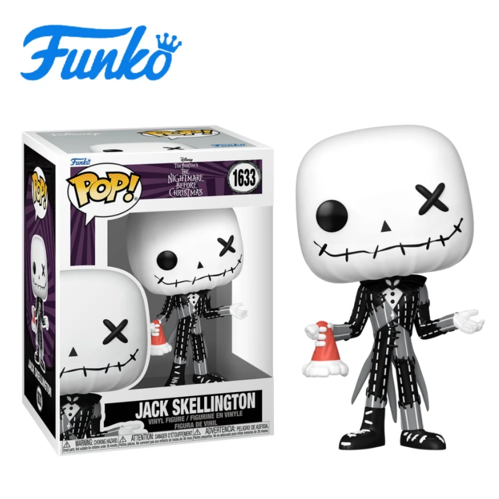 

Серия Funko Pop Disney: Patchwork - Джек - Новогодний подарок - отличный подарок для друзей и семьи на Рождество, Новый год и дни рождения, украшение в стиле поп-культуры, подарок на день рождения, коллекционные предметы по комиксам, официально лицензиров