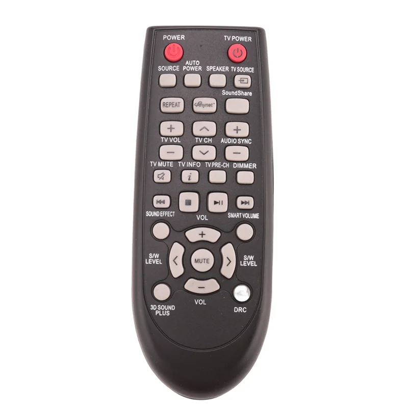 【Design élégant】 2 télécommandes de remplacement pour barre de son Ah59-02547B Hw-F450 Hwf450