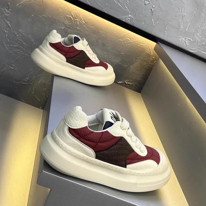 High Quality 2026 Trend Spring New Men\'s Casual Shoes Fashion Outdoor Sports Sneakers Shock Absorption Wear-resistant Breathable