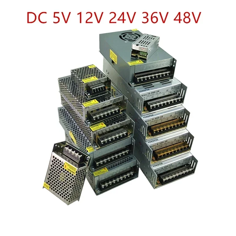 5V 12V 24V 36V Power Supply SMPS 5 12 24 36 V AC-DC 220V TO 5V 12V 24V 36V 1A 2A 3A 5A 10A 20A 30A Switching Power Supply SMPS