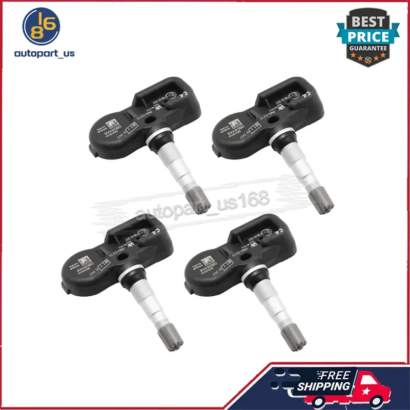 4PCS TPMS Tire Pressure Monitor Sensor 433MHZ PMV-C210 42607-02031 For Lexus CT ES GX LS NX RX Toyota Corolla Auris Prius Verso