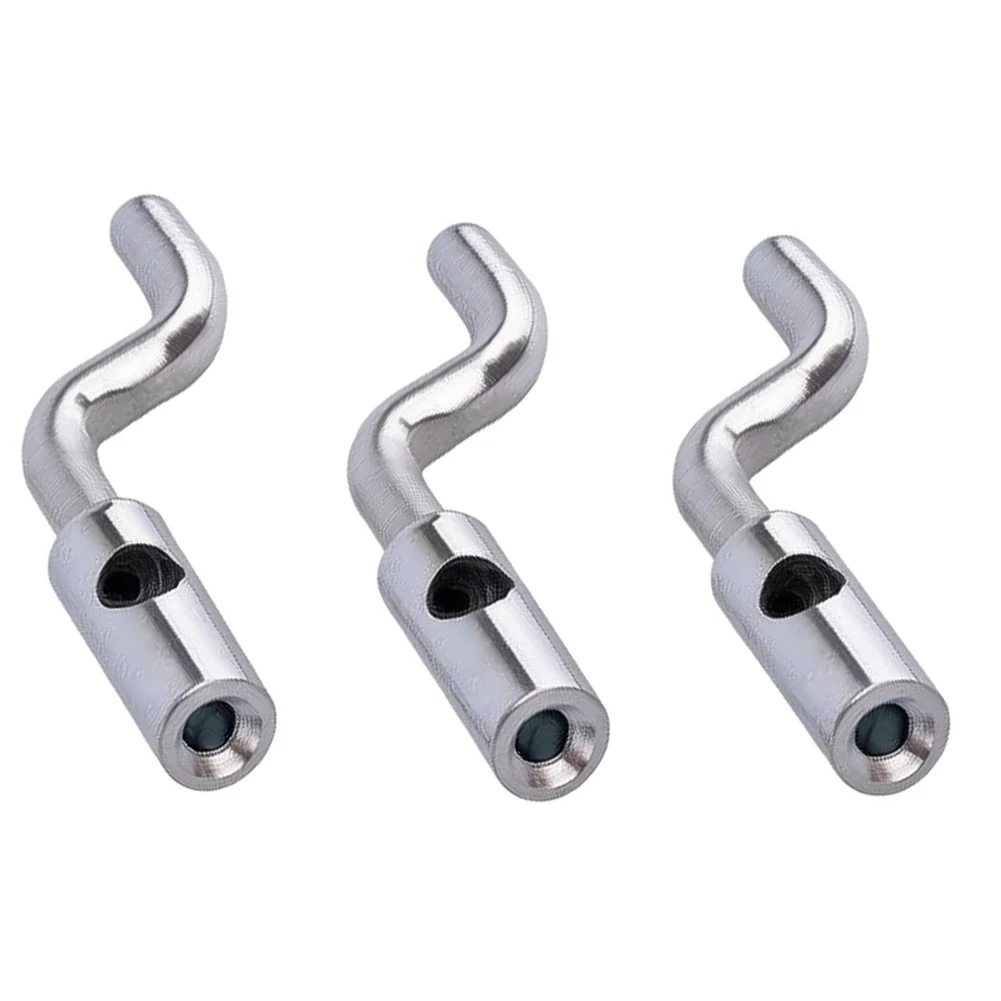 3Pcs Z Shape Throttle Cable Ends Zinc Plated Iron For Mini Bike Brake Cable Repair Lawn Mower Tractor Go Kart Parts