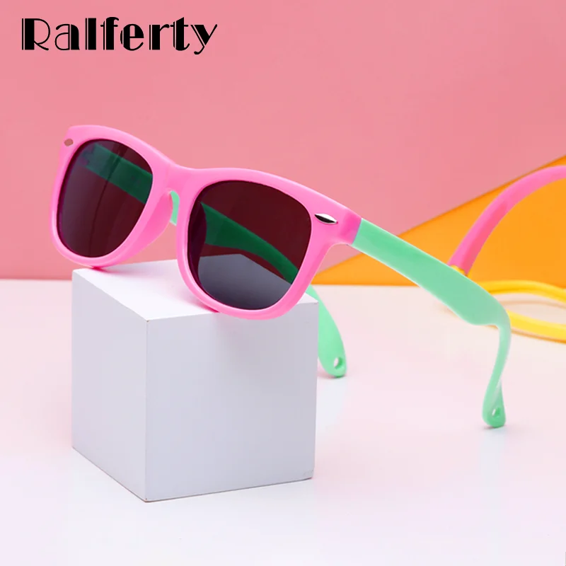 

Ralferty TR90 Flexible Kids Sunglasses Polarized Child Baby Safety Sun Glasses UV400 Eyewear Infant oculos de sol 2025 Shades