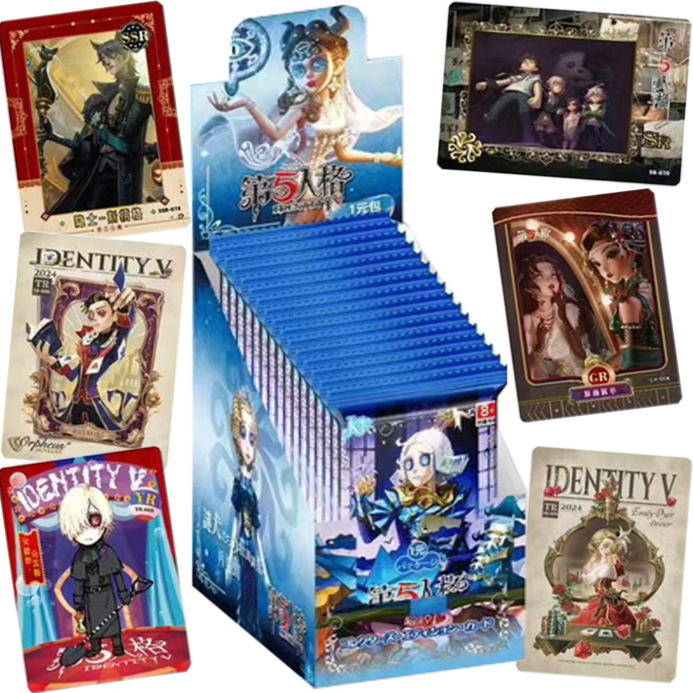 

Popular Game Identity Ⅴ Collection Cards Perfumer Hermit Classic Fashion Rare Limited Characters Portrait Cards Board Toys Gifts