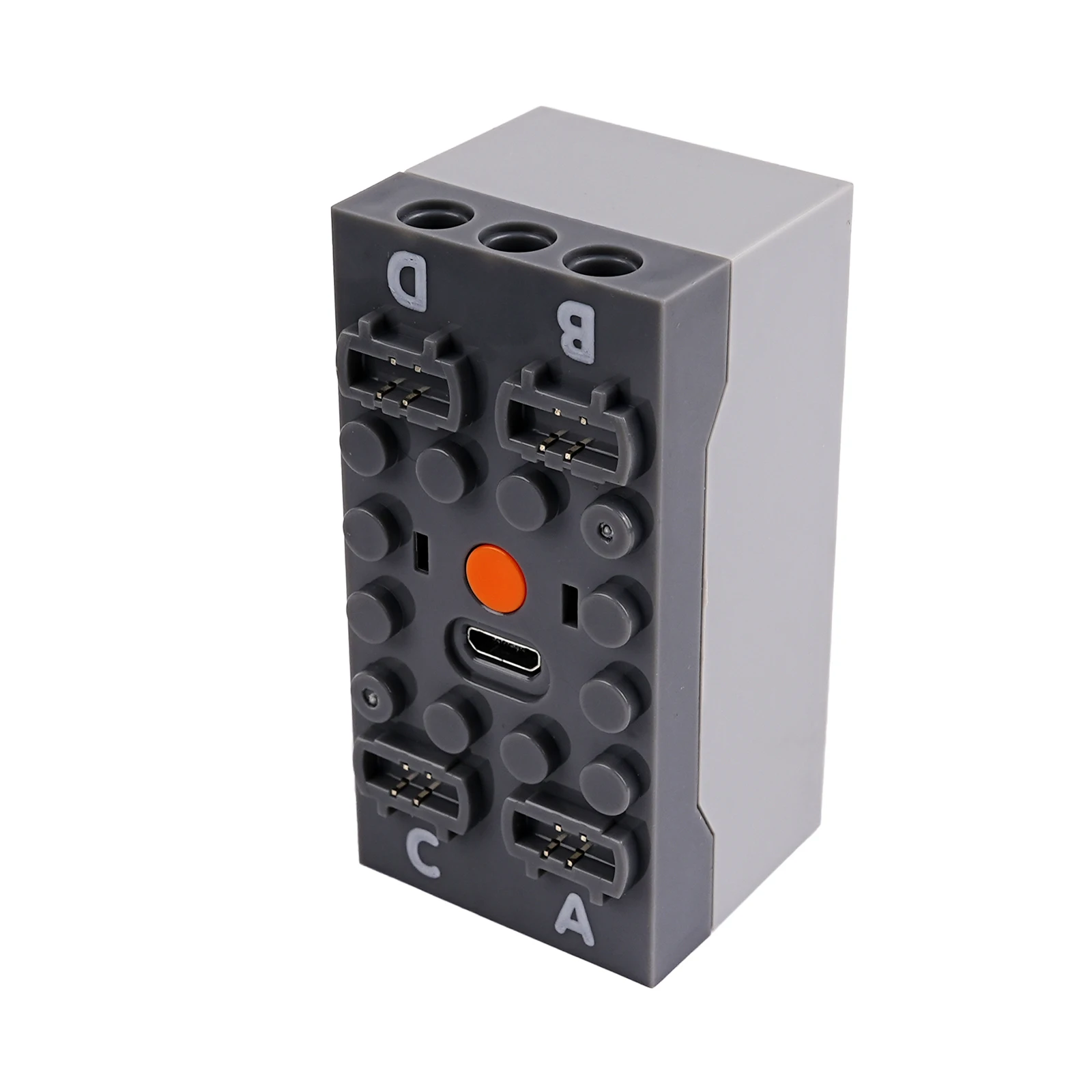 10CH برنامج Power Pack Battery Box Power Supply لمحرك الطاقة المتوافق مع محرك Legoeds Buggy Motor DIY Car Group Power