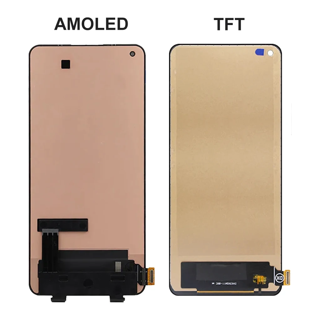 Super AMOLED Mi 11 Lite M2101K9AG Screen Replacement for Xiaomi Mi 11 Lite 5G M2101K9G LCD Display with Touch Screen Digitizer