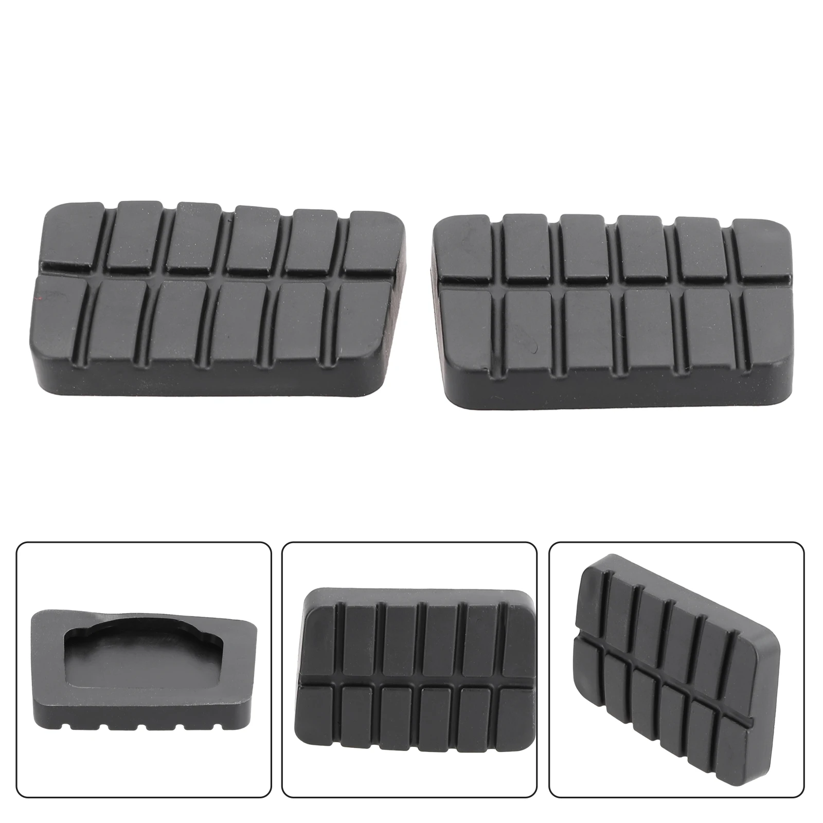 Clutch Pedal Pads Brake 2pcs 46531-M3000 Direct Fit For Nissan for d21 1986-1997 For 210 1974-1982 Pedal Pads Clutch