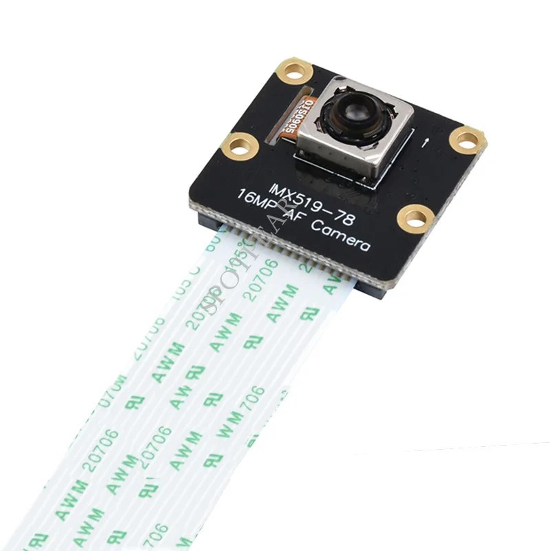 

Raspberry Pi IMX519-78 16MP AF Camera Auto-Focus High-Resolution Camera