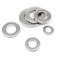 GB97 DIN125 A2-70 304 Stainless Steel Flat Washer Plain Gasket M1.6 M2 M2.5 M3 M3.5 M4 M5 M6 M8 M10 M12 M14 M16 M18 M20 M22 M24