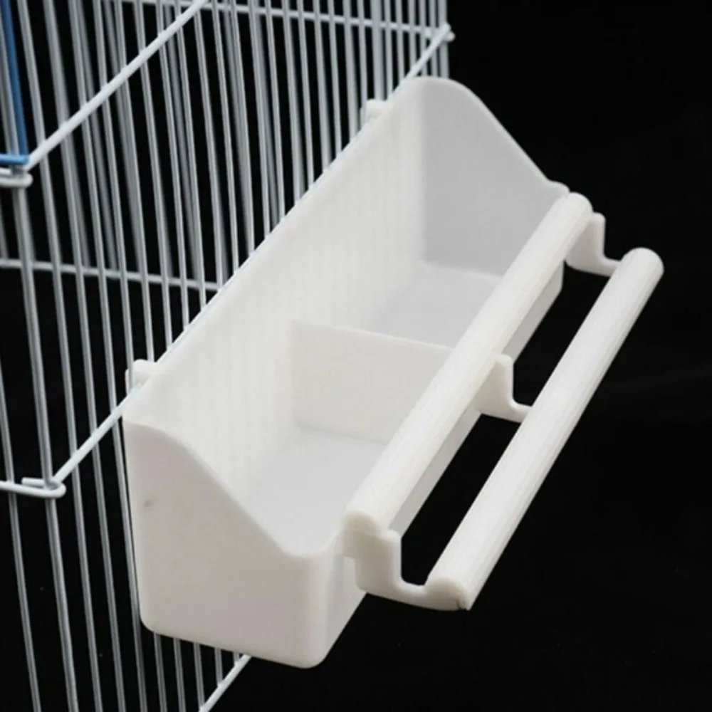 

Pet Supplies Feeder Parrot Supplies Water Drinker Bird Feed Trough Bird Feeder Food Dish Feeding Bowl