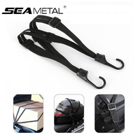 SEAMETAL Motorcycle Elastic Rope Motorcycle Helmet Fixed Strap Adjustment Fix Rope 60cm/90cm