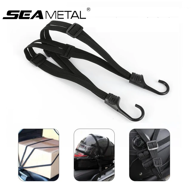 SEAMETAL elastyczna lina motocyklowa kask motocyklowy regulacja paska stałego Fix Rope 60cm/90cm