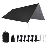 Tent Tarp Set Rain Tarp For Camping Hammock Rain And Sun Shade Waterproof For Household/Campig Outdoor