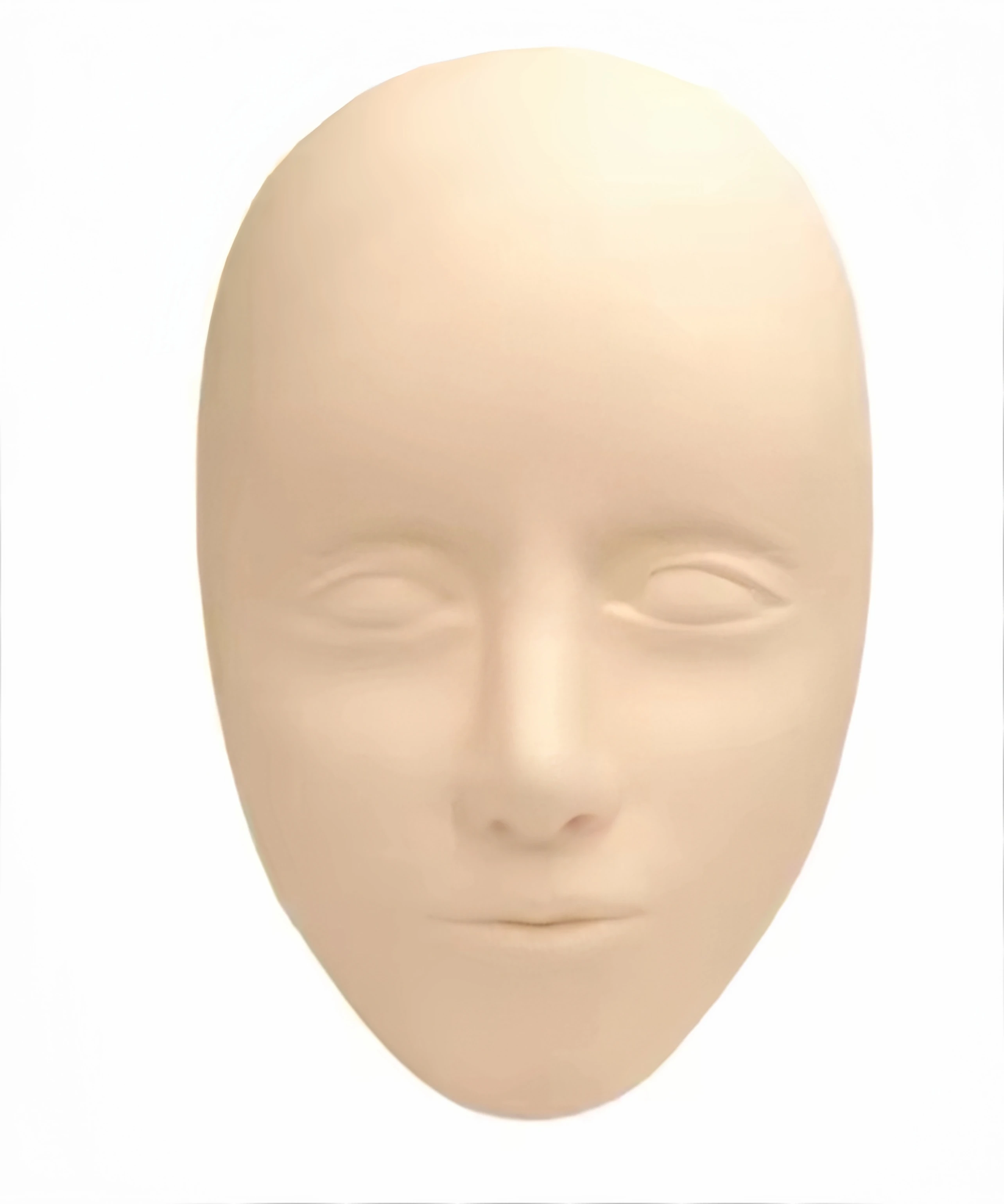 5D Facial Tattoo Training Head Silicone Practice Permanent Makeup Lip Eyebrow Tattoo Skin Mannequin Doll Face Head view 6