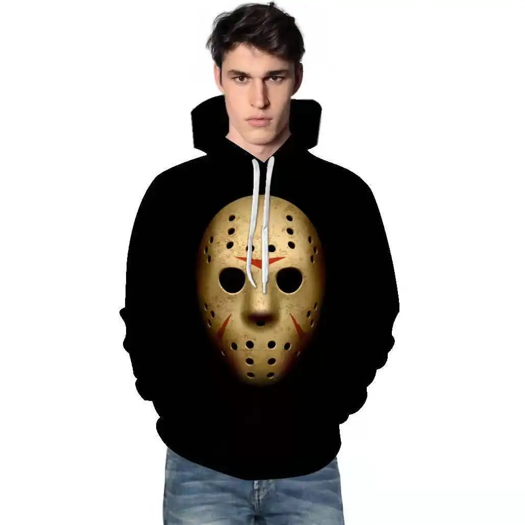 

New 3D Printing Hallowmas Fashion Men Women Tracksuits Crewneck Hoodies Plus Size S-7XL Harajuku Four Seasons Casual