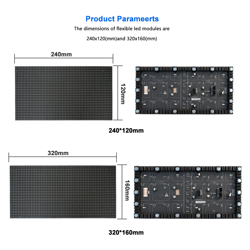 LED SignageHigh Resolution Naked-Eye 3D Paneles De Pantallas Led Cine Advertising Videowall Screen Curved LED Display Panel Tv
