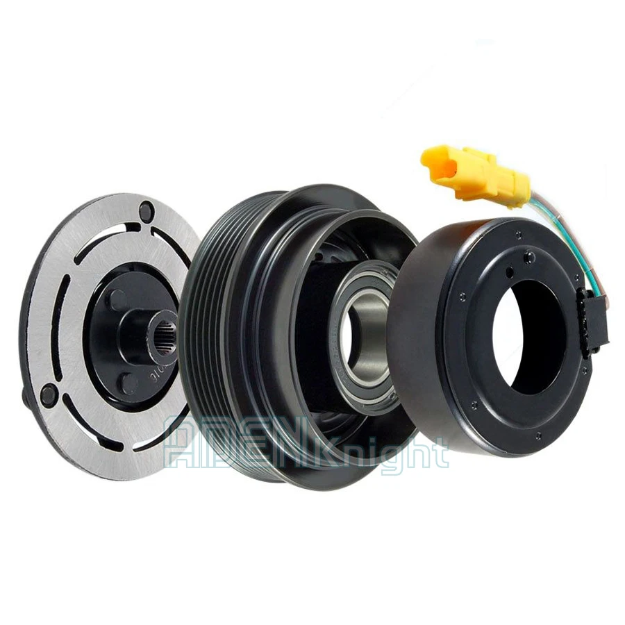 AC Compressor Clutch For RENAULT CLIO MK3 KANGOO NISSAN MICRA JUKE 1.5 DCI 4158300100 4158304400 415830440080 A4158300100