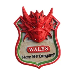 Britain Fridge Magnets Cornish Pasty Wales Travelling Souvenirs Fridge Stickers England Fridge Magnetic Stickers Wedding Gifts