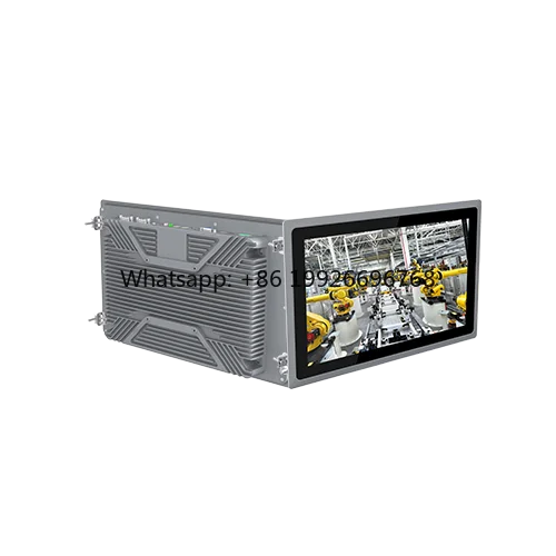 High Resolution 15.6 Inch Industrial Panel PC 300nit Brightness 10-Point Touch for CNC  Manufacturing