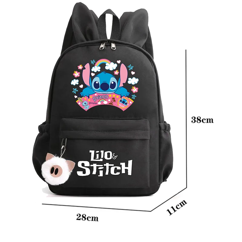 Lilo Stitch Backpack for Girl Boy Student Teenager Children Rucksack Casual Women Cute Disney School Bags Kids Birthday Gift Toy