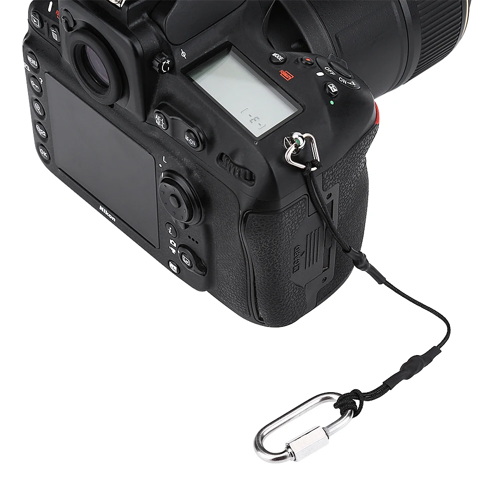 Kameragurt Sicherheitsseil mit Clip-Haken für DSLR- und spiegellose Kameras Kameragurt Kamera-Sicherheitsseil